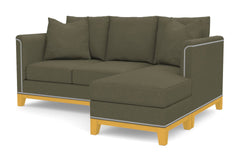 La Brea Reversible Chaise Sofa :: Leg Finish: Natural