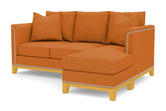 La Brea Reversible Chaise Sleeper Sofa :: Leg Finish: Natural / Sleeper Option: Deluxe Innerspring Mattress