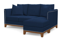La Brea Reversible Chaise Sleeper Sofa :: Leg Finish: Pecan / Sleeper Option: Deluxe Innerspring Mattress