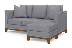 La Brea Reversible Chaise Sleeper Sofa :: Leg Finish: Pecan / Sleeper Option: Deluxe Innerspring Mattress