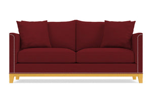 La Brea Queen Size Sleeper Sofa :: Leg Finish: Natural / Sleeper Option: Memory Foam Mattress