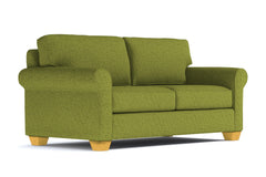 Lafayette Apartment Size Sleeper Sofa :: Leg Finish: Natural / Sleeper Option: Deluxe Innerspring Mattress