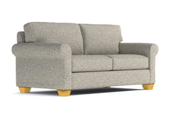 Lafayette Apartment Size Sleeper Sofa :: Leg Finish: Natural / Sleeper Option: Deluxe Innerspring Mattress