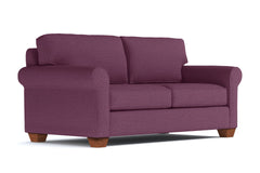 Lafayette Twin Size Sleeper Sofa :: Leg Finish: Pecan / Sleeper Option: Deluxe Innerspring Mattress