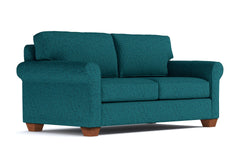 Lafayette Twin Size Sleeper Sofa :: Leg Finish: Pecan / Sleeper Option: Memory Foam Mattress
