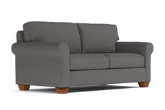 Lafayette Twin Size Sleeper Sofa :: Leg Finish: Pecan / Sleeper Option: Memory Foam Mattress