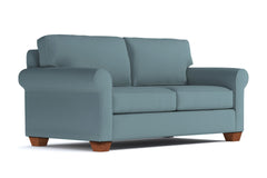 Lafayette Twin Size Sleeper Sofa :: Leg Finish: Pecan / Sleeper Option: Memory Foam Mattress