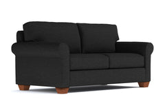 Lafayette Twin Size Sleeper Sofa :: Leg Finish: Pecan / Sleeper Option: Memory Foam Mattress