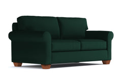 Lafayette Twin Size Sleeper Sofa :: Leg Finish: Pecan / Sleeper Option: Memory Foam Mattress