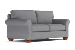 Lafayette Twin Size Sleeper Sofa :: Leg Finish: Pecan / Sleeper Option: Deluxe Innerspring Mattress