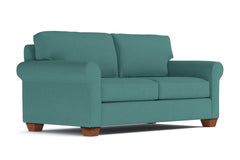 Lafayette Twin Size Sleeper Sofa :: Leg Finish: Pecan / Sleeper Option: Memory Foam Mattress