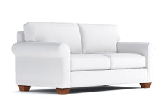 Lafayette Apartment Size Sleeper Sofa :: Leg Finish: Pecan / Sleeper Option: Memory Foam Mattress