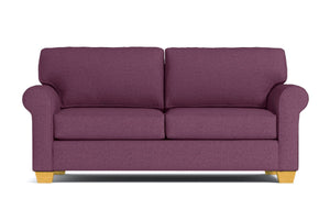 Lafayette Apartment Size Sleeper Sofa :: Leg Finish: Natural / Sleeper Option: Deluxe Innerspring Mattress