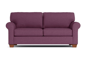 Lafayette Apartment Size Sleeper Sofa :: Leg Finish: Pecan / Sleeper Option: Memory Foam Mattress