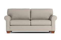Lafayette Apartment Size Sofa :: Leg Finish: Pecan / Size: Apartment Size - 76"w