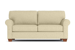 Lafayette Apartment Size Sleeper Sofa :: Leg Finish: Pecan / Sleeper Option: Memory Foam Mattress