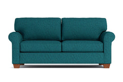 Lafayette Twin Size Sleeper Sofa :: Leg Finish: Pecan / Sleeper Option: Memory Foam Mattress