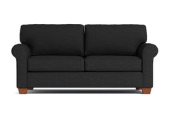 Lafayette Apartment Size Sofa :: Leg Finish: Pecan / Size: Apartment Size - 76"w