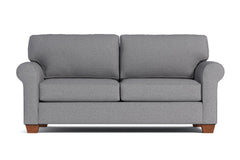 Lafayette Apartment Size Sleeper Sofa :: Leg Finish: Pecan / Sleeper Option: Memory Foam Mattress