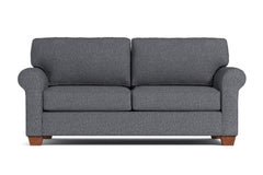 Lafayette Twin Size Sleeper Sofa :: Leg Finish: Pecan / Sleeper Option: Deluxe Innerspring Mattress