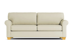 Lafayette Queen Size Sleeper Sofa :: Leg Finish: Natural / Sleeper Option: Deluxe Innerspring Mattress