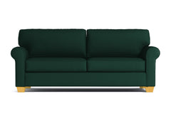 Lafayette Queen Size Sleeper Sofa :: Leg Finish: Natural / Sleeper Option: Deluxe Innerspring Mattress