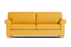 Lafayette Queen Size Sleeper Sofa :: Leg Finish: Natural / Sleeper Option: Deluxe Innerspring Mattress