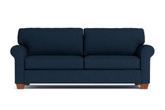 Lafayette Queen Size Sleeper Sofa :: Leg Finish: Pecan / Sleeper Option: Memory Foam Mattress
