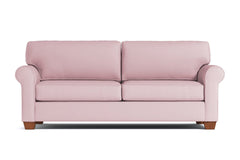 Lafayette Queen Size Sleeper Sofa :: Leg Finish: Pecan / Sleeper Option: Deluxe Innerspring Mattress