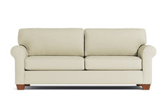 Lafayette Queen Size Sleeper Sofa :: Leg Finish: Pecan / Sleeper Option: Memory Foam Mattress