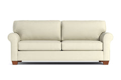 Lafayette Queen Size Sleeper Sofa :: Leg Finish: Pecan / Sleeper Option: Memory Foam Mattress