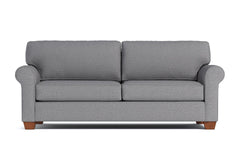 Lafayette Queen Size Sleeper Sofa :: Leg Finish: Pecan / Sleeper Option: Memory Foam Mattress