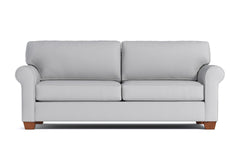 Lafayette Queen Size Sleeper Sofa :: Leg Finish: Pecan / Sleeper Option: Deluxe Innerspring Mattress