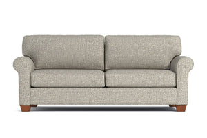 Lafayette Queen Size Sleeper Sofa :: Leg Finish: Pecan / Sleeper Option: Deluxe Innerspring Mattress