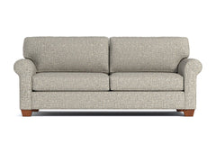 Lafayette Queen Size Sleeper Sofa :: Leg Finish: Pecan / Sleeper Option: Memory Foam Mattress