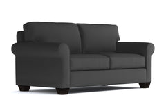 Lafayette Apartment Size Velvet Sleeper Sofa :: Leg Finish: Espresso / Sleeper Option: Deluxe Innerspring Mattress