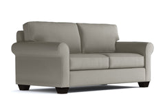 Lafayette Apartment Size Velvet Sleeper Sofa :: Leg Finish: Espresso / Sleeper Option: Deluxe Innerspring Mattress