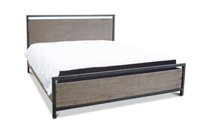 Lofton Platform Bed ACACIA/IRON