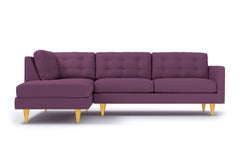 Logan 2pc Sectional Sofa :: Leg Finish: Natural / Configuration: LAF - Chaise on the Left