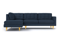Logan 2pc Sectional Sofa :: Leg Finish: Natural / Configuration: LAF - Chaise on the Left