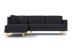 Logan 2pc Sectional Sofa :: Leg Finish: Natural / Configuration: LAF - Chaise on the Left