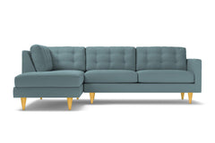 Logan 2pc Sectional Sofa :: Leg Finish: Natural / Configuration: LAF - Chaise on the Left