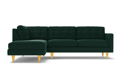 Logan 2pc Sectional Sofa :: Leg Finish: Natural / Configuration: LAF - Chaise on the Left