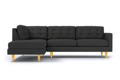 Logan 2pc Sectional Sofa :: Leg Finish: Natural / Configuration: LAF - Chaise on the Left