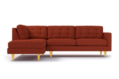 Logan 2pc Sectional Sofa :: Leg Finish: Natural / Configuration: LAF - Chaise on the Left
