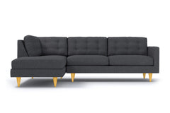 Logan 2pc Sectional Sofa :: Leg Finish: Natural / Configuration: LAF - Chaise on the Left