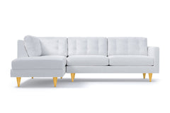 Logan 2pc Sectional Sofa :: Leg Finish: Natural / Configuration: LAF - Chaise on the Left