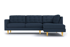 Logan 2pc Sectional Sofa :: Leg Finish: Natural / Configuration: RAF - Chaise on the Right