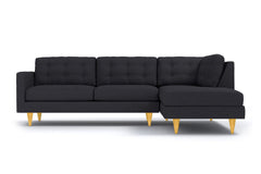 Logan 2pc Sectional Sofa :: Leg Finish: Natural / Configuration: RAF - Chaise on the Right