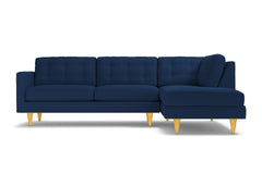 Logan 2pc Sectional Sofa :: Leg Finish: Natural / Configuration: RAF - Chaise on the Right
